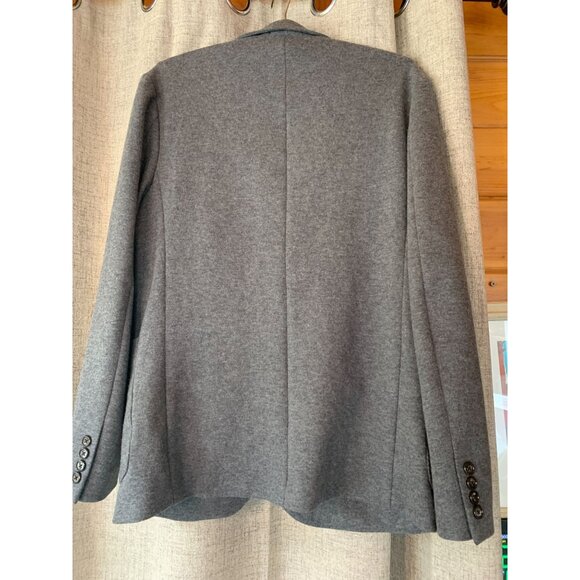 J. Crew Mens Gray Academia Preppy Casual Blazer Size S Wool Blend Single Button - Picture 12 of 13